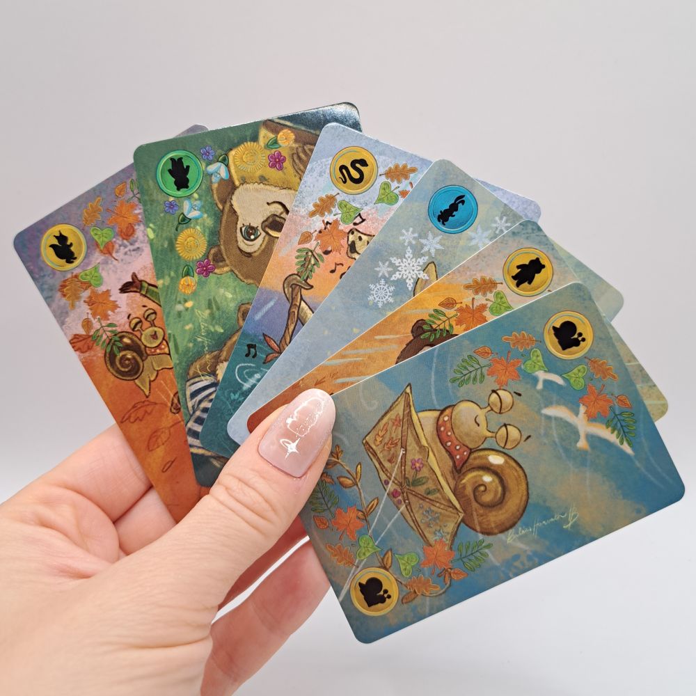 NOVINKA – Hrací karty Snail Time