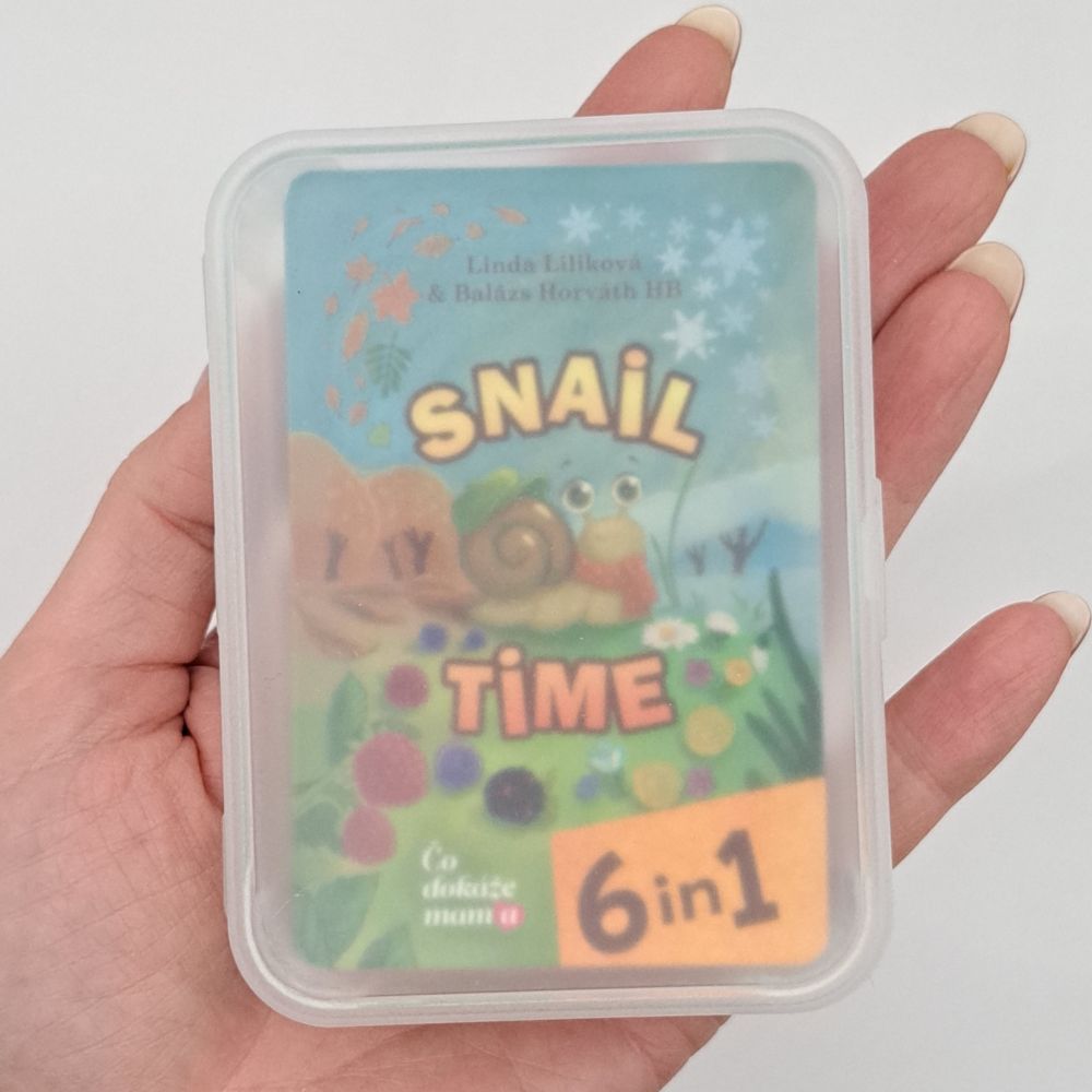 NOVINKA – Hrací karty Snail Time